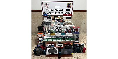 140 paket kaçak sigara ele geçirildi