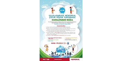 18. Memorial Uluslararası Çocuk Resim Yarışması başlıyor