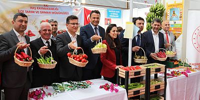 2. Kaş Tarım Fuarı açıldı