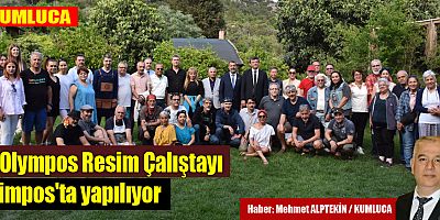 2. Olympos Resim Çalıştayı Olimpos'ta yapılıyor