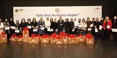 2. Sıfır Atık Mutfakta Başlar Yarışması'nın kazananları ödüllendirildi