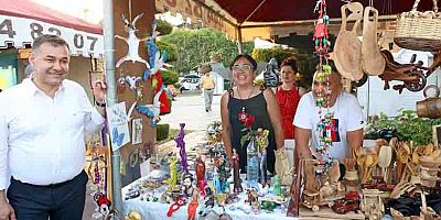 20. Alanya Uluslararası Turizm ve Sanat festivalinde stantlara yoğun ilgi