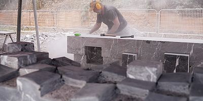 20. Uluslararası Alanya Taş Heykel Sempozyumu devam ediyor