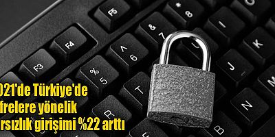2021'de Türkiye'de şifrelere yönelik hırsızlık girişimi %22 arttı