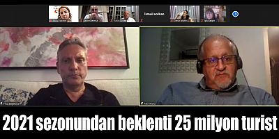 2021 sezonundan beklenti 25 milyon turist