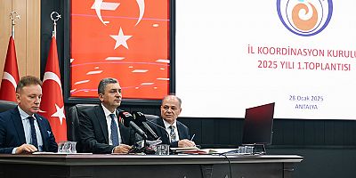 2025 Yılı 1. İl Koordinasyon Kurulu toplantısı gerçekleştirildi