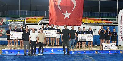 2026 Air Badminton Türkiye Şampiyonası tamamlandı