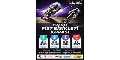 2026 Puanlı Pist Bisikleti Kupası Konya’da Başlıyor