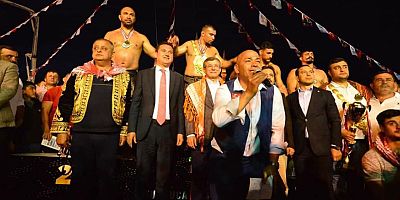 23. Geleneksel Kumluca Yağlı Pehlivan Güreşleri sona erdi