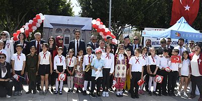 23 Nisan Kemer'de törenle kutlandı