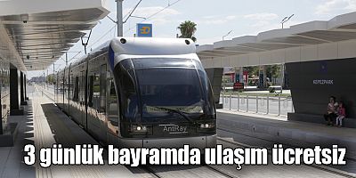 3 günlük bayramda ulaşım ücretsiz