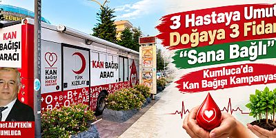 3 Hastaya Umut, Doğaya 3 Fidan “Sana Bağlı”