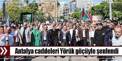 3. Uluslararası Antalya Yörük Türkmen Festivali Yörük Göçüyle başladı