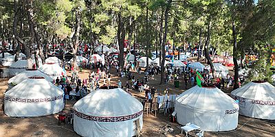 3’üncü Uluslararası Yörük Türkmen Festivali sona erdi