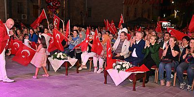 30 Ağustos Bayramı coşkusu konserle taçlandı