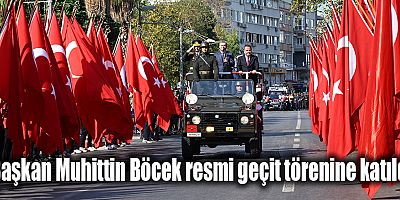 30 Ağustos Zafer Bayramı Antalya’da coşkuyla kutlandı
