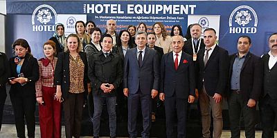 34. Hotel Equipment Fuarı Antalya'da ziyarete açıldı