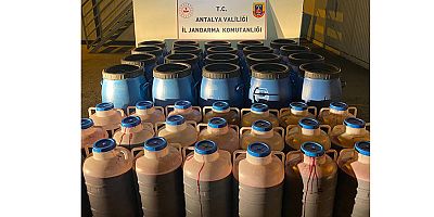 4 bin litre sahte şarap ele geçirildi