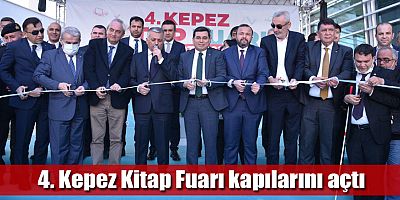 4. Kepez Kitap Fuarı kapılarını açtı