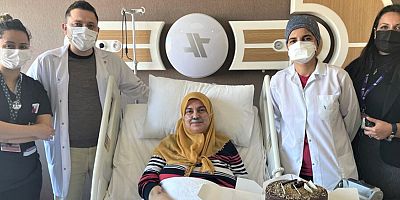 40 gün süren yaşam mücadelesini 50. yaş gününde kazandı