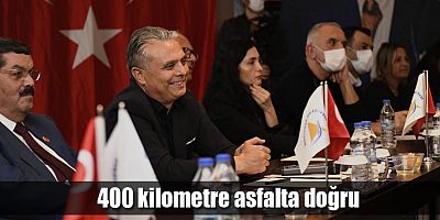 400 kilometre asfalta doğru