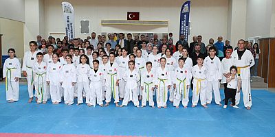 42 sporcunun üst kuşak heyecanı