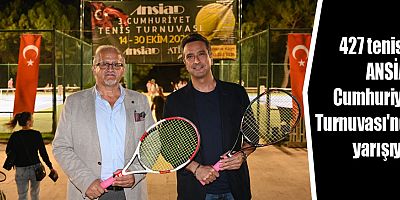 427 tenisçi ANSİAD Cumhuriyet Turnuvası'nda yarışıyor