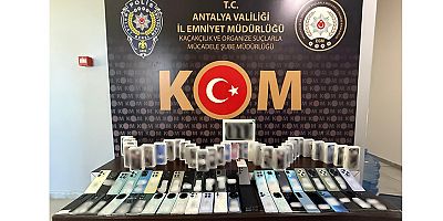 456 adet kaçak elektronik sigara ele geçirildi