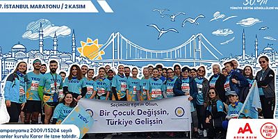 47. İstanbul Maratonu’nda TEGV koşucuları adımlarını çocuklar için atacak