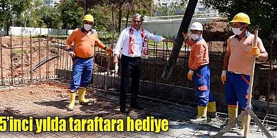 55’inci yılda taraftara hediye