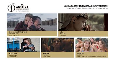 58. Antalya Altın Portakal Film Festivali, Uluslararası Uzun Metraj Film Yarışması’nda Heyecan Başladı!