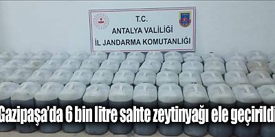6 bin lt sahte zeytinyağı ele geçirildi