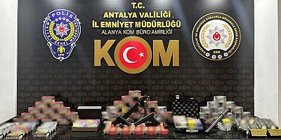 67 bin 102 adet kaçak ilaç ele geçirildi