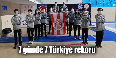 7 günde 7 Türkiye rekoru