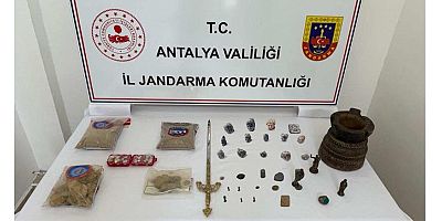 75 parça arkeolojik tarihi eser ele geçirildi