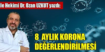 8  AYLIK KORONA DEĞERLENDİRİLMESİ