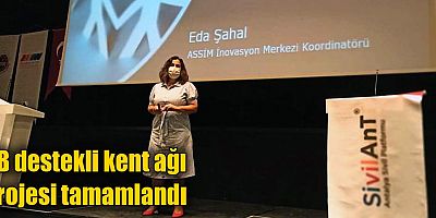 AB destekli kent ağı projesi tamamlandı