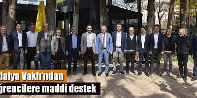 Adalya Vakfı’ndan öğrencilere maddi destek