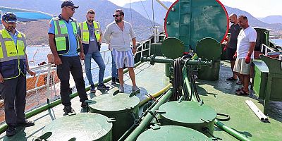 Adrasan’da gemi atık suları denize karışmıyor