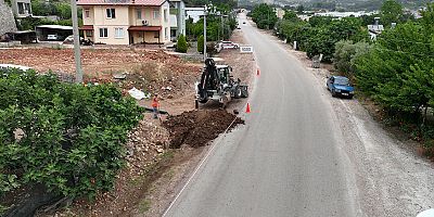 Adrasan’ın içme suyu sorununu ortadan kalkıyor