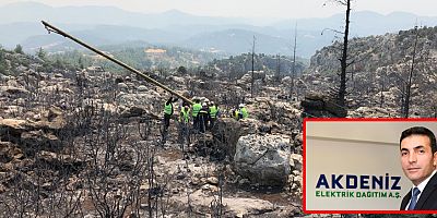 AEDAŞ, enerjisi ile ‘Manavgat’ın yanında