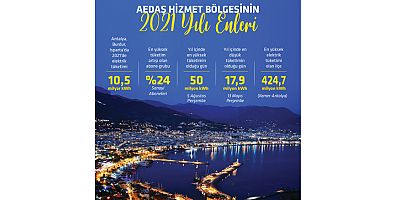 AEDAŞ, Yılın Enleri-2021 raporunu açıkladı