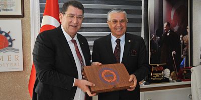 AESOB Başkanı Dere’den Başkan Topaloğlu’na ziyaret