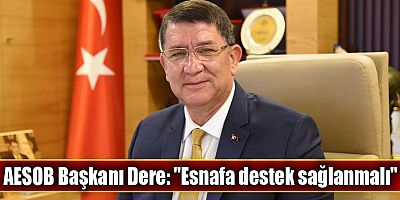 AESOB Başkanı Dere: 