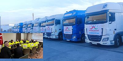 Afet bölgesinde yaralar Kardeş Yardımı Platformu ile sarılıyor