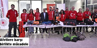 Afetlere karşı birlikte mücadele