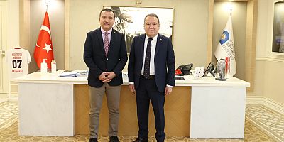 AGC Başkanı Taş’tan Başkan Böcek’e ziyaret