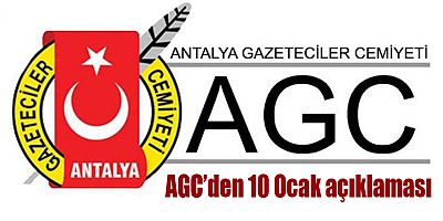 AGC’den 10 Ocak açıklaması