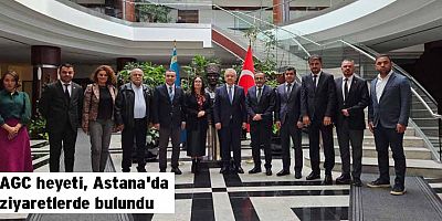 AGC heyeti, Astana'da ziyaretlerde bulundu