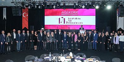 AGİDER 14. kuruluş yıldönümünü muhteşem bir gala ile kutladı